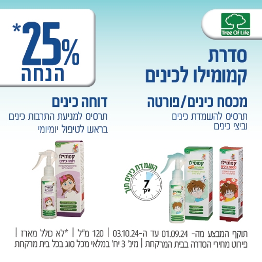 תמונה של סדרת קמומילו ב 25% הנחה